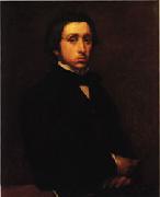 Edgar Degas Self-Portrait painting